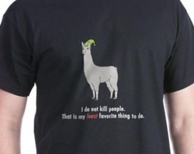 Llamas with Hats T-Shirt (M)